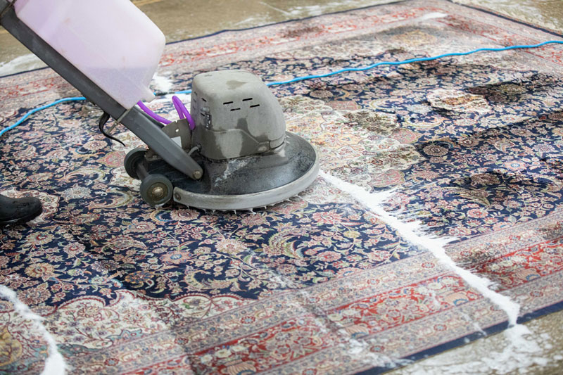 Rug cleaning Process