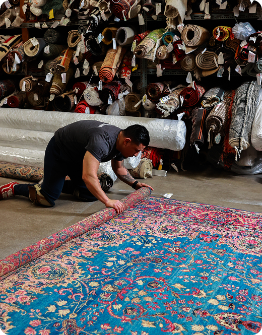 Blue Rug